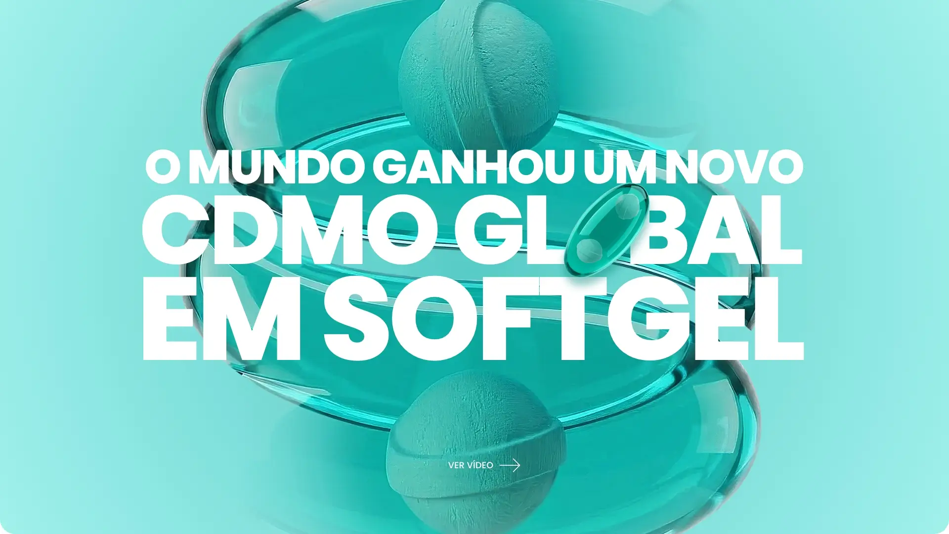 O mundo ganhou uma nova CDMO global de Softgels