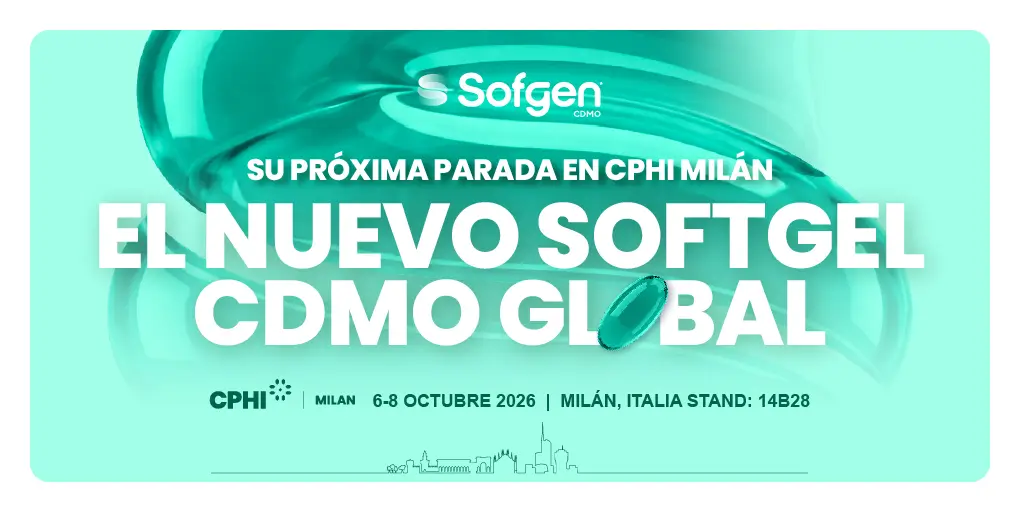 El mundo tiene un nuevo Softgel CDMO global: Sofgen Pharma debuta internacionalmente en CPHI Milán